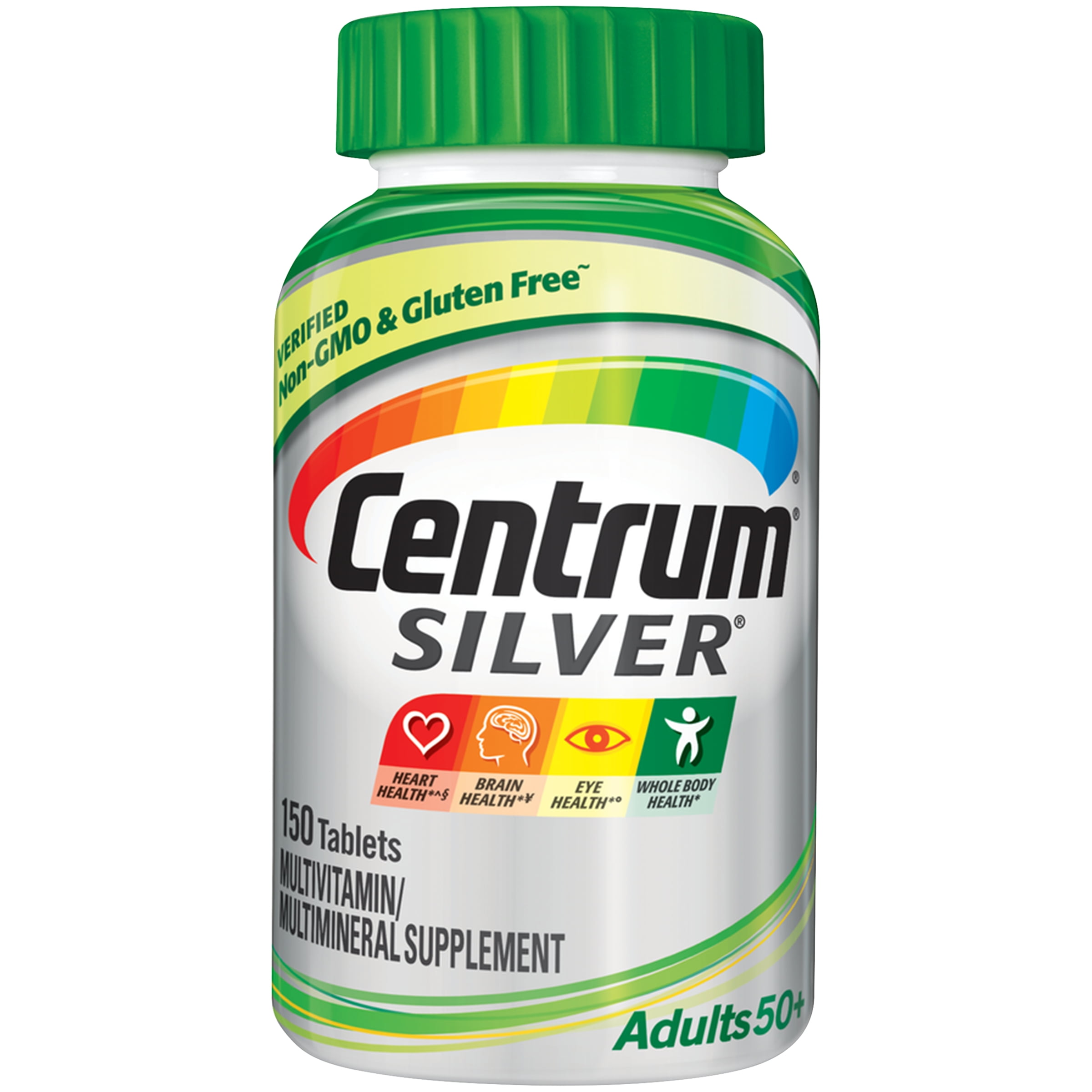 Centrum Silver Adult 50+ Multivitamin Tablets, 100% 13 ... Centrum Silver Adult 50+ Multivitamin Tablets, 100% 13 ...