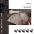 thumbnail image 4 of 50 piezas de ojales para funda Kydex de bricolaje Piezas de herramienta manual de remache de 7 mm Kit de herramientas de perforación de ojales, 4 of 5