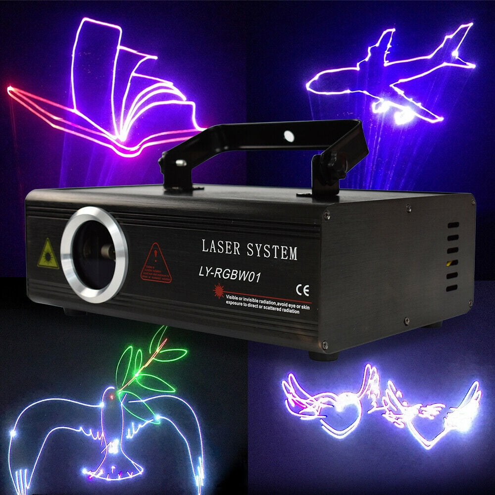 4PCS RGBW Bühnenbeleuchtung Strobe Par Light 9 LED Spot DMX Christmas DJ Club