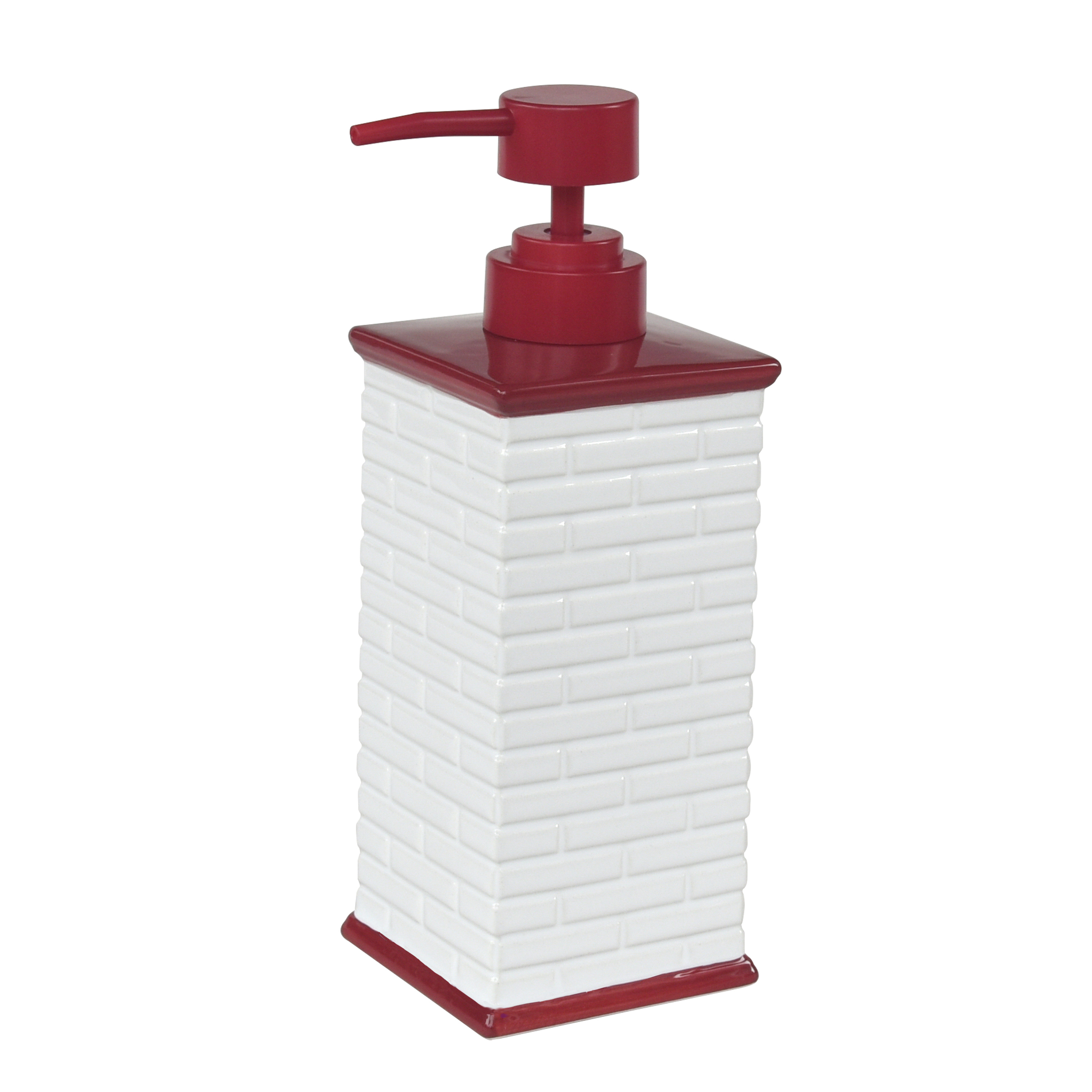 Ceramic 3 Pc Holiday Bath Accessory Organizer