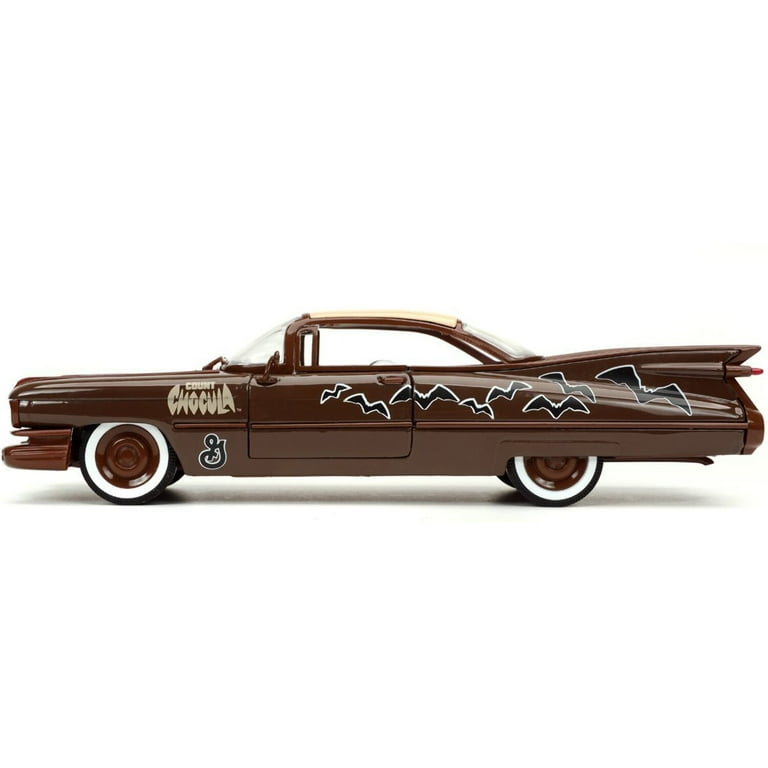 Jada Toys - 1:24 '59 Cadiallac Coupe Deville with Count Chocula