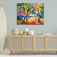 thumbnail image 4 of Stupell Industries Contemporary Tropical Palm Paradise Canvas Art, 48 x 36, by Ramona Murdock, 4 of 8
