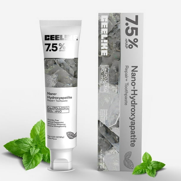 2Pcs CEELIKE Hydroxyapatite Toothpaste For Advanced Enamel Gentle