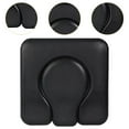 thumbnail image 6 of TOOYFUL PU Commode Seat Cushion Soft Pad for Bedside Commode Chairs Shower Wheelchairs Toilet Cushion for Handicapped Disabled Adults Gourd Hole Seat Pad, 6 of 10