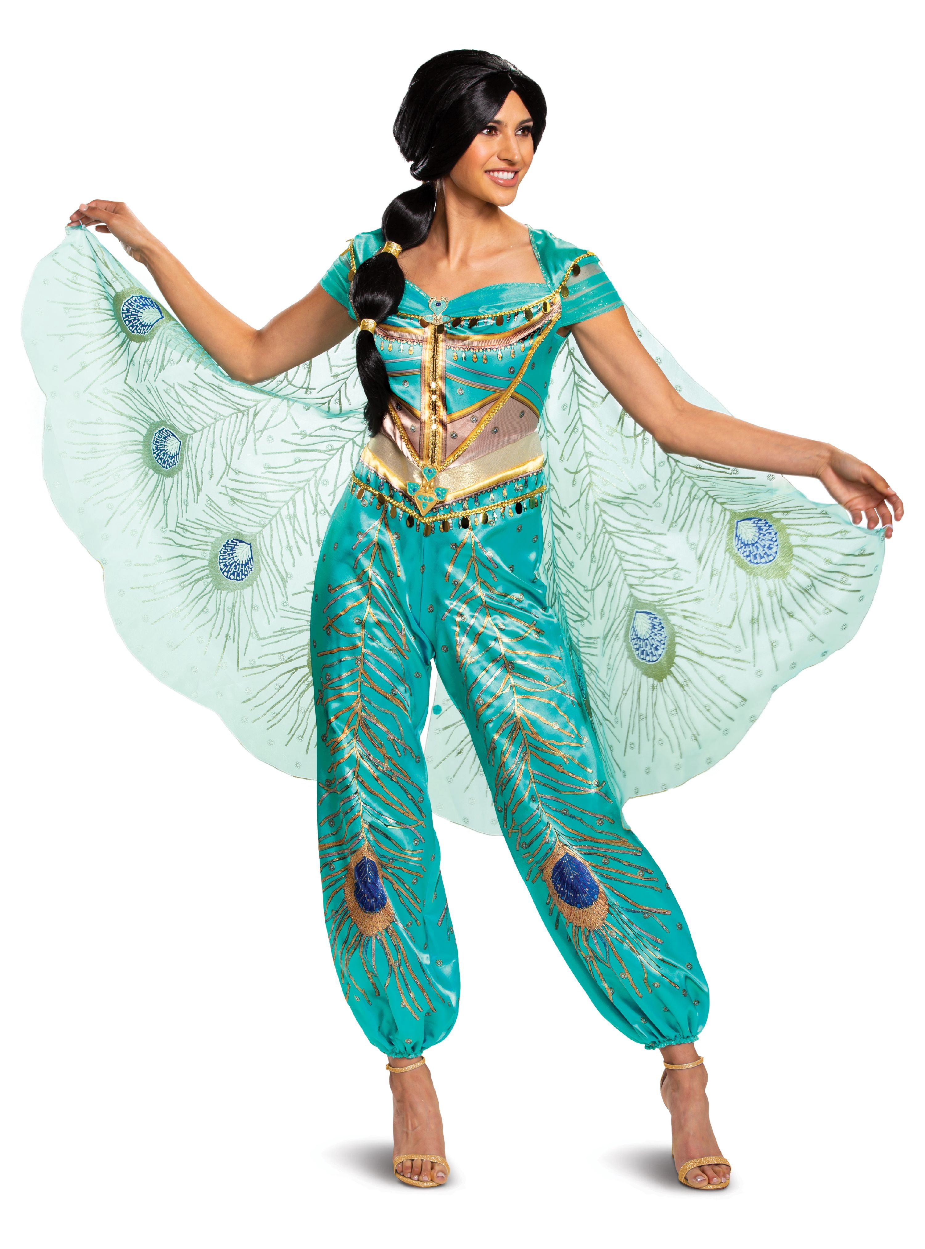 Jasmine Teal Deluxe Adult Costume