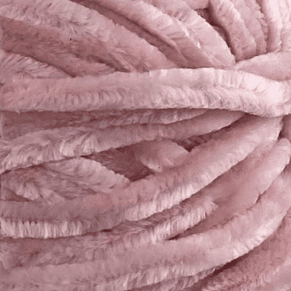 Mainstays Soft Velvety Yarn, 315 yd, Light Pink, 100% Polyester, Pack of 4
