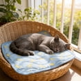 thumbnail image 5 of Tuvgenk Summer Ice Silk Pet Cooling Pad Non Slip Foldable Washable Sleeping Cushion Portable Layout for Indoor Daily Relaxation, 5 of 6