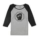 thumbnail image 2 of Camiseta gráfica con logo interior de puño interior para mujer de UFC, gris, talla mediana, 2 of 2
