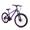 Purple, variant on Cybic 26 Inch Mountain Bike, Iron Frame 21 Speed Bicycle with Disc Brakes, Durable All Terrain Bike for Men & Women, Black