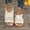 Beige, variant on Women's Elastic Ankle Strap Flat Sandals Summer Dressy Shoes Cute Strappy Gladiator Sandals Beige 6