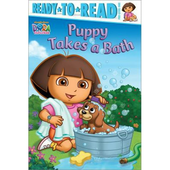 Pre-Owned Puppy Takes a Bath (Dora the Explorer Ready-to-Read) (Paperback) 1442446986 9781442446984