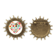 thumbnail image 1 of Sombrero Suger calavera mexicana Flamingo Pin de gancho de metal vintage con forma de sol Unbranded M, 1 of 3