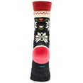 thumbnail image 3 of Stance Mens  Ladies Mistling Toes Casual Mid Cushion Crew Sock MD (Women's Shoe 8-10.5) Black, 3 of 5