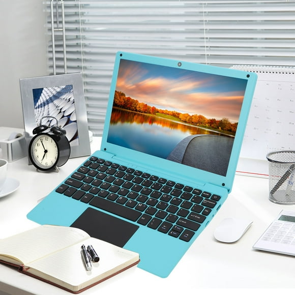 Laptop Computer, 10.1 Inch Small Kids Laptop Computer for 12, with USB, Type C Charging Port, for Entertainment