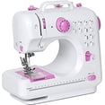thumbnail image 1 of Sewing Machine Children Present Portable Crafting Mending Machine with 12 Built-In Stitched, 1 of 4
