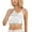 White, variant on Women Shelf Bra Camisole Polyester Adjustable Spaghetti Strap Basic Layer