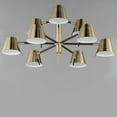 thumbnail image 4 of Maxim Lighting - Carlo - 54W 9 LED 2-Tier Chandelier-16.75 Inches Tall and 34, 4 of 5