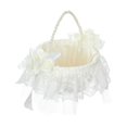 thumbnail image 2 of Cesta de boda para dama de honor, caja de encaje, decoraciones, accesorios, caja de flores pequeñas, cesta para niña de para celebraciones,, 2 of 9