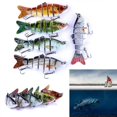 thumbnail image 1 of Señuelos Swimbait de 6 segmentos Señuelos Crankbaits Cebos Señuelos de pesca con cebo duro A, 1 of 4