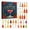 #_22, variant on YAMB 2D Christmas Acrylic Advent Calendar, 24‑Day Countdown Calendar with Mini City Service Fleet Ornaments, Handcrafted Festive Holiday Tabletop & Wall Hanging Decor for Xmas Tree Home Layout