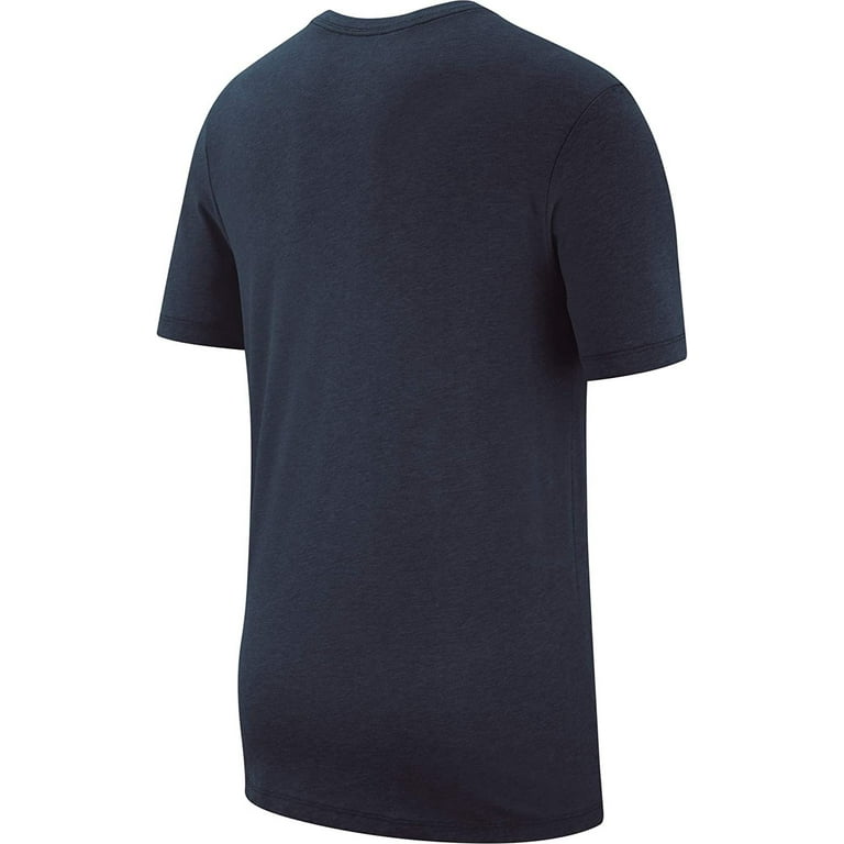 dark blue and black dri fit