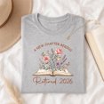 thumbnail image 4 of Jollimate A New Chapter Begins Retired 2026 Shirt, Floral Book Lover Retirement Tee, Gift for Retiring Teacher Librarian, 4 of 6