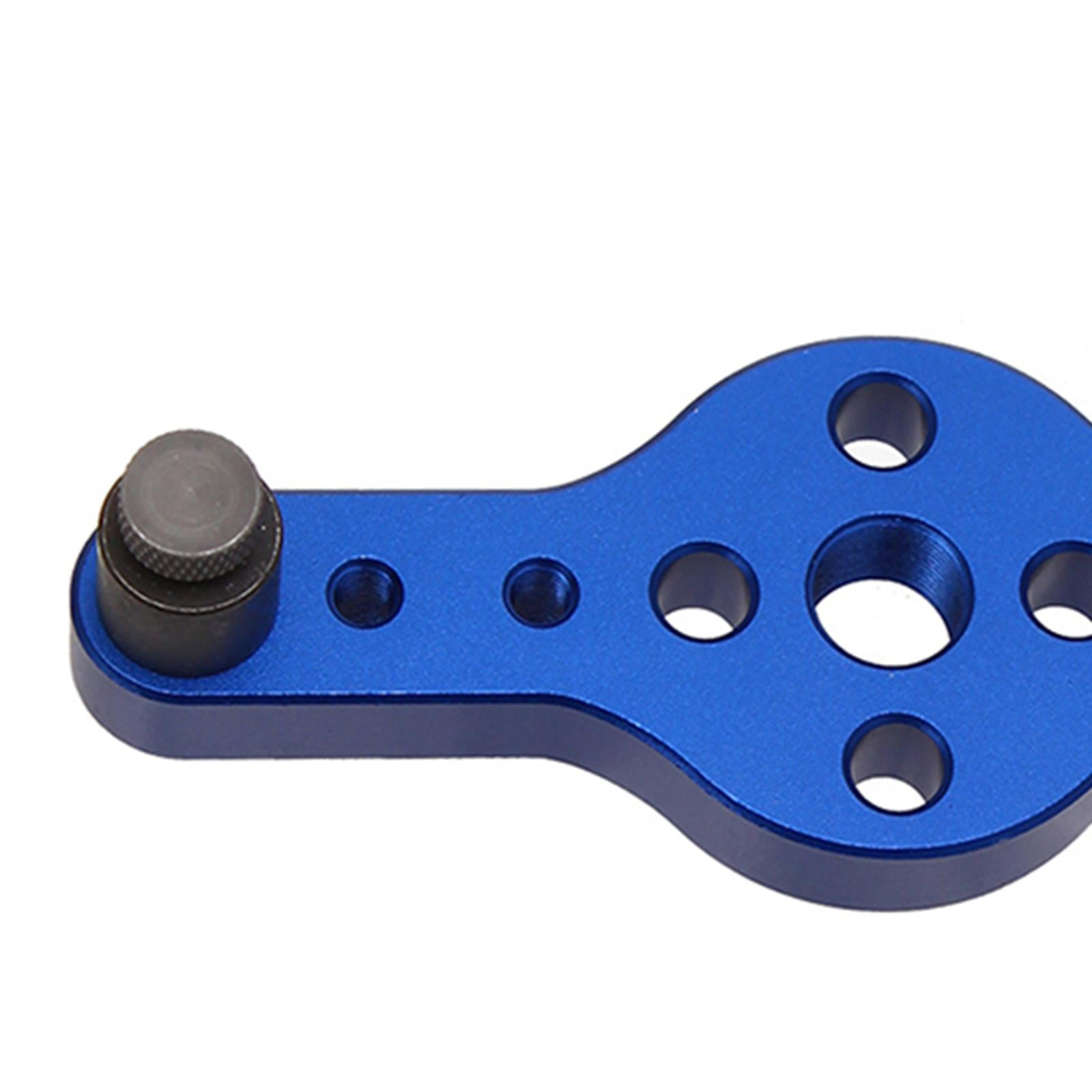 GUOOL Vertical Self Centering Dowel Jig Kit Woodworking Holing with 2-10mm Drill Bushings Dowelling Wood Vertical Hole Puncher with Drill Bushings , Blue Type 2 (Blue)
