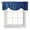 Blue, variant on Tie Up Valances for Windows, Blue Helix Stripes Adjustable Valance Curtains Window Treatment for Living Room, Modern Minimalism Abstract Line Art Rod Pocket Kitchen Curtains & Drapes 54x18 Inch