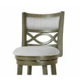 thumbnail image 4 of New Classic Furniture Manchester 29" Solid Wood Bar Stool in Olive Gray, 4 of 6