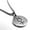 Silver, variant on Stainless Steel Earth Element Round Medallion Pendant Necklace
