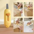 thumbnail image 4 of Package Opener Cutter, Magnetic Retractable Letter Opener & Box Cutter,Small Cute Retractable Box Cutter for Letter & Package Cutting for Office, Home, 4 of 8