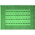 thumbnail image 1 of Ahgly Company Indoor Rectangle Persian Emerald Green Traditional Area Rugs, 5' x 8', 1 of 4