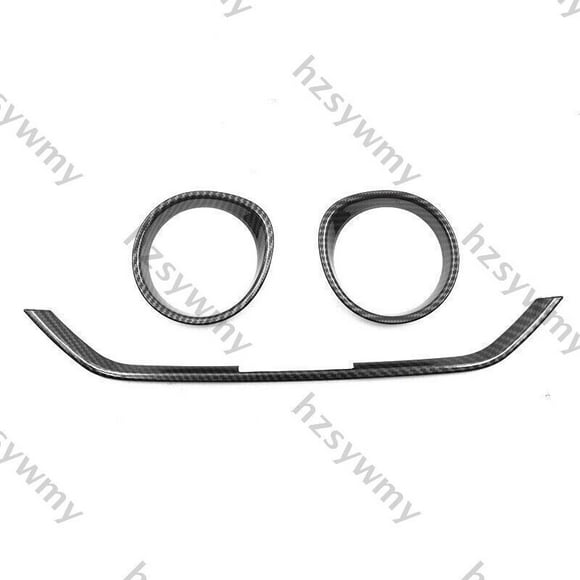 Carbon Fiber Left and Right Air Vent Trim for Kia Forte K3 2019 - 2023 3 pcs -