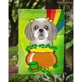 thumbnail image 3 of Caroline's Treasures BB1994GF Gray Silver Shih Tzu St. Patrick's Day Flag Garden Size , Small, multicolor, 3 of 3