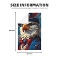 thumbnail image 2 of Sikiie Surreal Bald Eagle Gentleman Waffle Weave Kitchen Dish Cloth,Super Absorbent Kitchen Dish Towels 16*26 Inches for Dish Rags Washing Dishes, Drying Dishes, 2 of 7