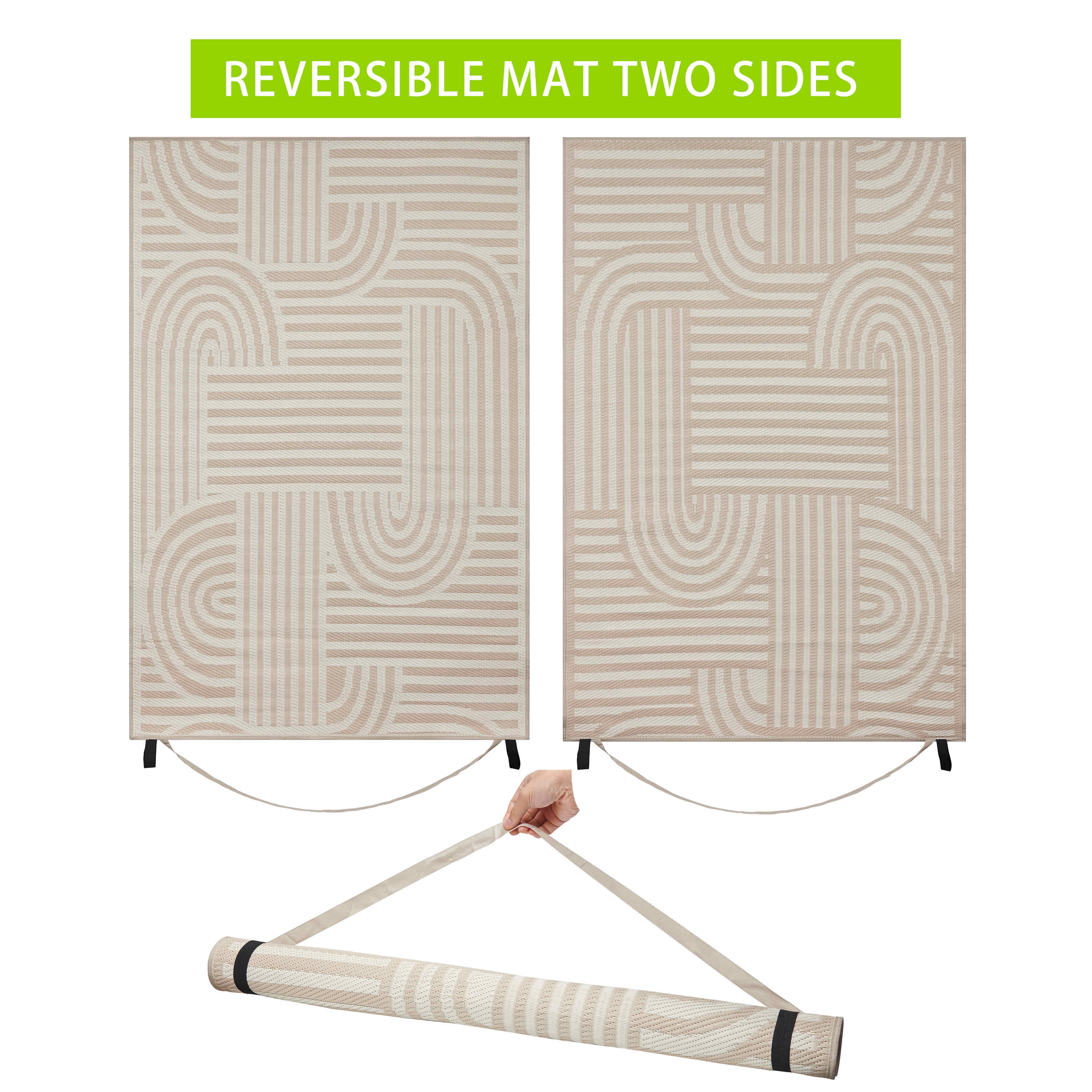 Tapis de plage Mainstays Geo