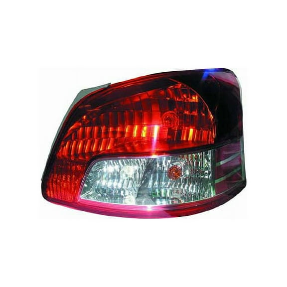 Tail Light Assembly Fits select: 2007-2012 TOYOTA YARIS