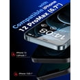 thumbnail image 2 of Protector de pantalla MAGIC JOHN para iPhone 12 Pro Max de 6.7 pulgadas, paquete de 2, 2 of 7