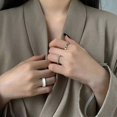 thumbnail image 2 of 3pieces Personalized Ring Adjustable Open Rings Open Twist Rings Jewelry Gift, 2 of 4