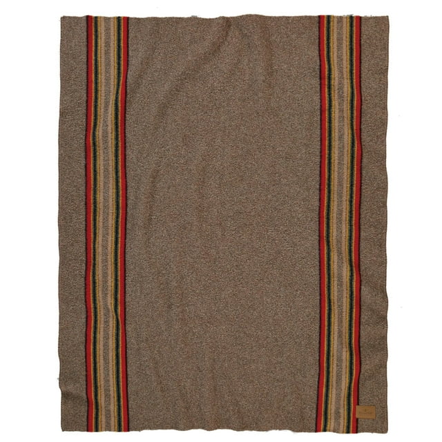 Manta Pendleton Yakima de Lana y Algodón 54x66 pulgadas Mineral Umber