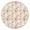 Baseball Heart Pattern, variant on Baseball Heart Pattern Round Fitted Tablecloth with Elastic Edge,Dining Table Cover Waterproof,Outdoor Round Tablecloth for Camping,Dining,Indoor and Outdoor