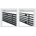 thumbnail image 6 of APS Compatible with Ford Excursion F-250 F-350 F-450 F-550 2005-2007 Lower Bumper Stainless Steel Black Horizontal Billet Grille Insert F65798J, 6 of 7