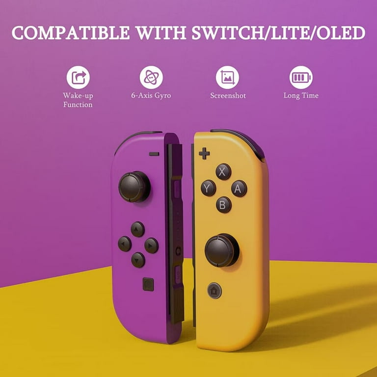 Joy-Con™ (L)/(R) Neon Purple/Neon Orange