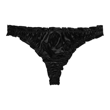 Fulorrnie Underwear for Women Breathable Cheeky Comfort High Waisted Panties Cute Briefs Elastic Waist Ruched Panty  Black  L
