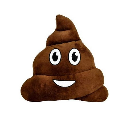Emoji Poop Pillow Poo Shape Plush Cushion Cell Phone Emoticon Toy Text (Best Text Messaging Phone)