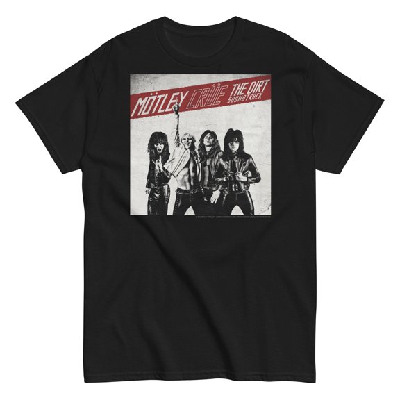 Motley Crue - The Dirt Cover Unisex T-Shirt - Black - Small