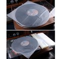 thumbnail image 1 of OULII 50 Pcs Support de Disque Vinyle Manchon Intérieur Blanc LLDPE Protection pour Rangement, 1 of 3