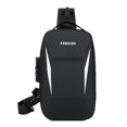 thumbnail image 1 of Tonnylam Ciclismo Motocicleta Cáscara Dura Deportes Hombres Bolsa De Pecho Bolsa De Mensajero Multifuncional Bolsa De Motocicleta Bolsa Antirrobo Bolsa De Hombro, 1 of 7