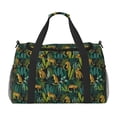 thumbnail image 1 of Disketp Jungle Leopard Yellow Bolsa de Viaje Tipo Duffle, Bolso de Mano para Fin de Semana para Mujer, Bolsa de Gimnasio Ligera para Hombre, Esencial para Viajes, 1 of 7