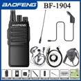 thumbnail image 3 of BaoFeng Walkie Talkie BF-1904 Radio profesional UHF de 12 W y alta potencia de 4800 mAh, compatible con carga USB-C, radio CB portátil de largo alcance, 3 of 5